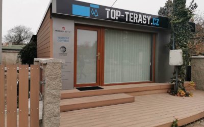 Showroom TOP-TERASY Hradec Králové